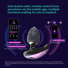 Tingon A1 Anal Luxury Massager Toy Butt Plug APP Control