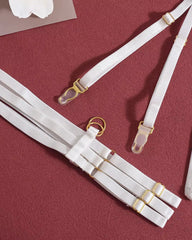 Catch Your Breath - White Lace Lingerie Set