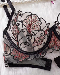 Oh Me Oh My -  Sheer Lace Lingerie Set