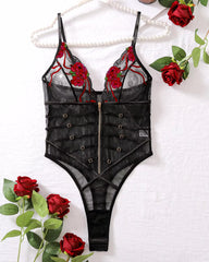 Make it Happen - Zip - Up Lingerie Bodysuit
