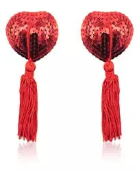 Blessing In Disguise - Sequin Nipple Covers with Tassels