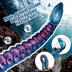 15.7‘’ - 21.2‘’ Realistic Tentacle Huge Fantasy Dildo Silicone Anal Dilator