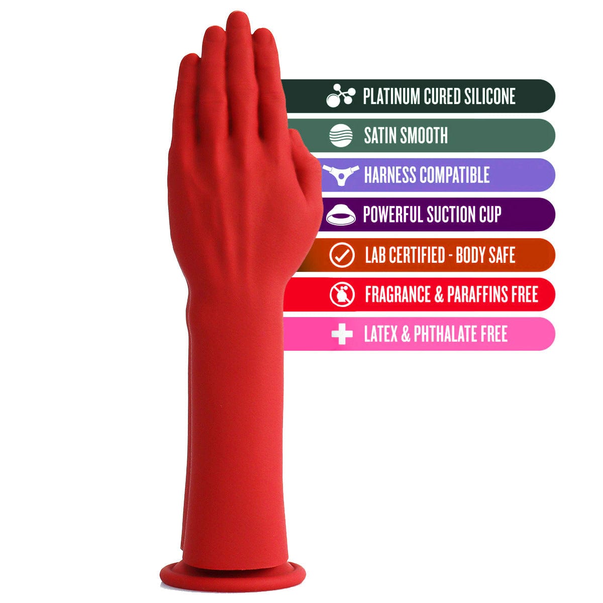 AIMITEX Giant Penis Liquid Silicone Dildo Butt Plug Sex Toy
