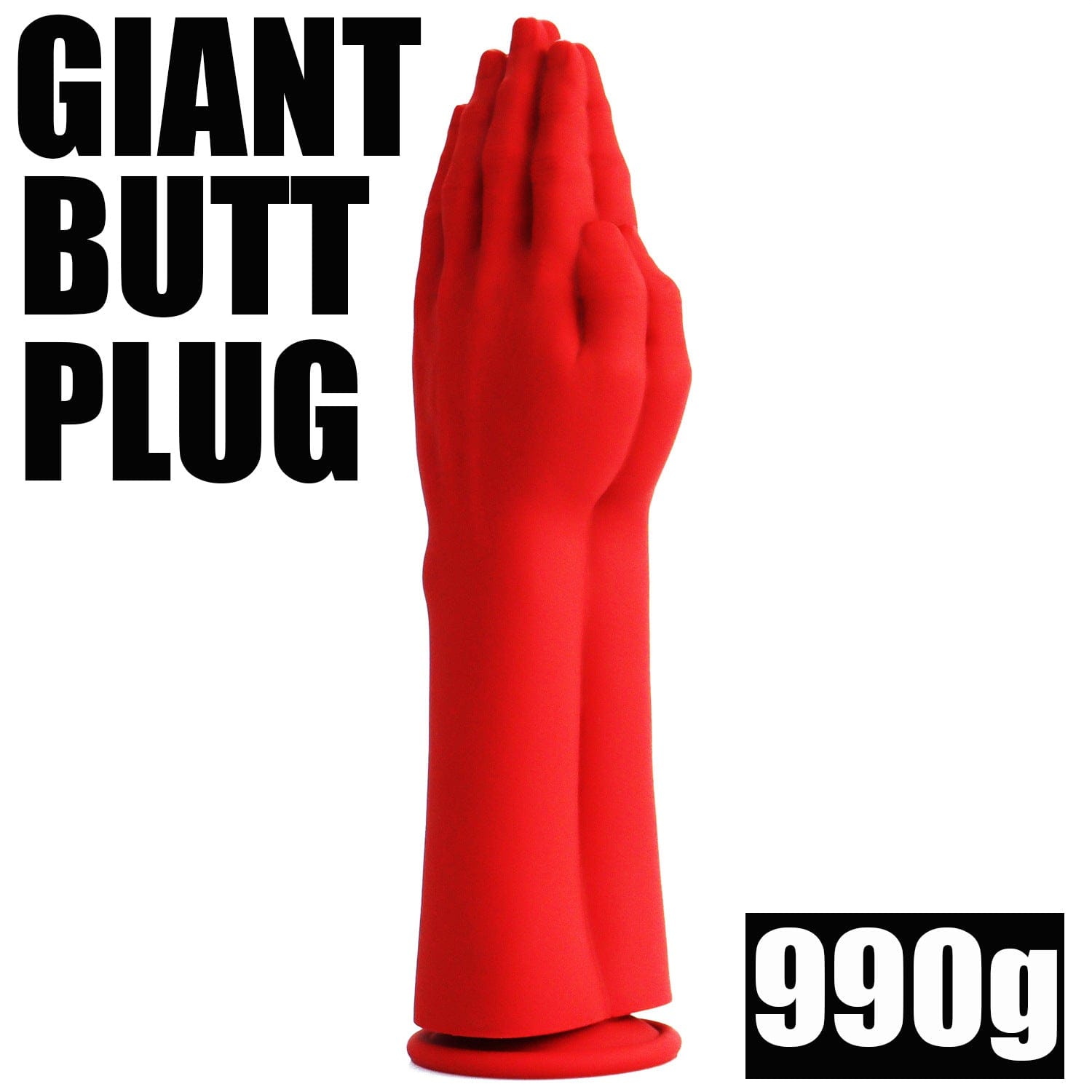 AIMITEX Giant Penis Liquid Silicone Dildo Butt Plug Sex Toy