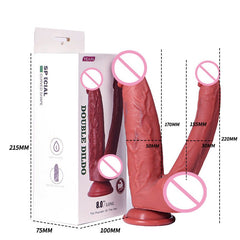6.69‘’ Dildo Liquid Silicone Super Soft Simulation Penis Sex Masturbator