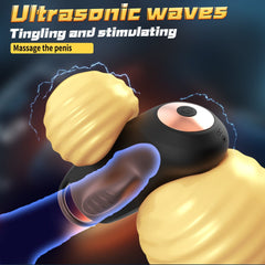 APP Control Male Trainer with Double Vibration & Locking Ring