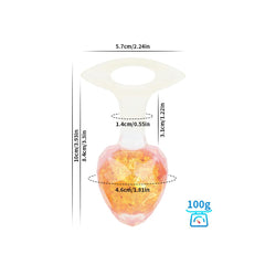 Diamond Crystal Rainbow Wearable Butt Plug Anal Sex Toy