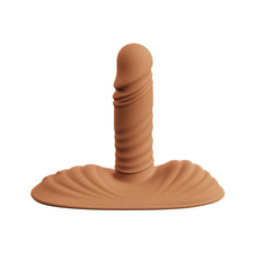 Upgraded Thrusting Sit And Ride Anal G Spot Double Vibrator With Remote