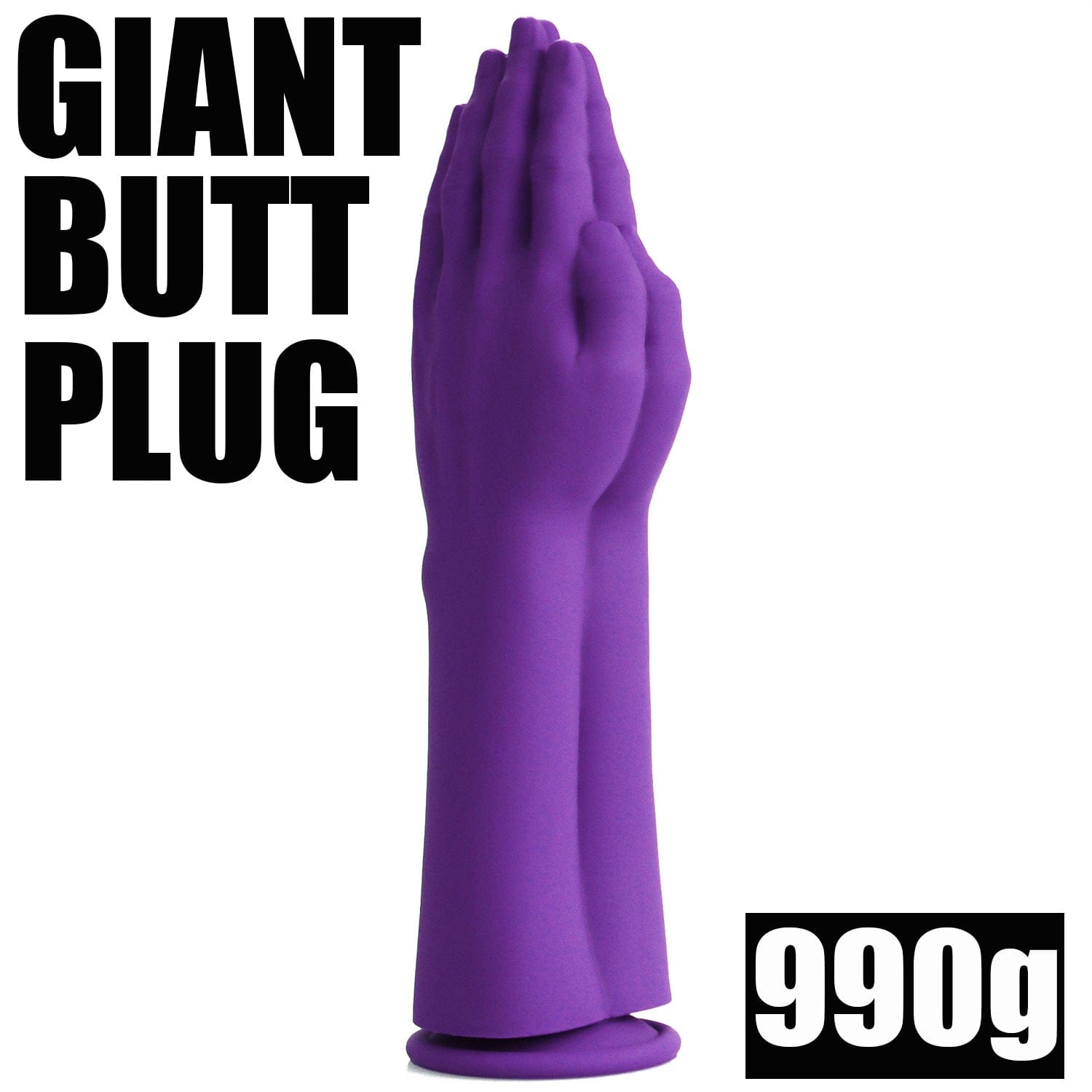 AIMITEX Giant Penis Liquid Silicone Dildo Butt Plug Sex Toy