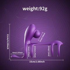 Morgana Silicone Vibrating Penis Rings