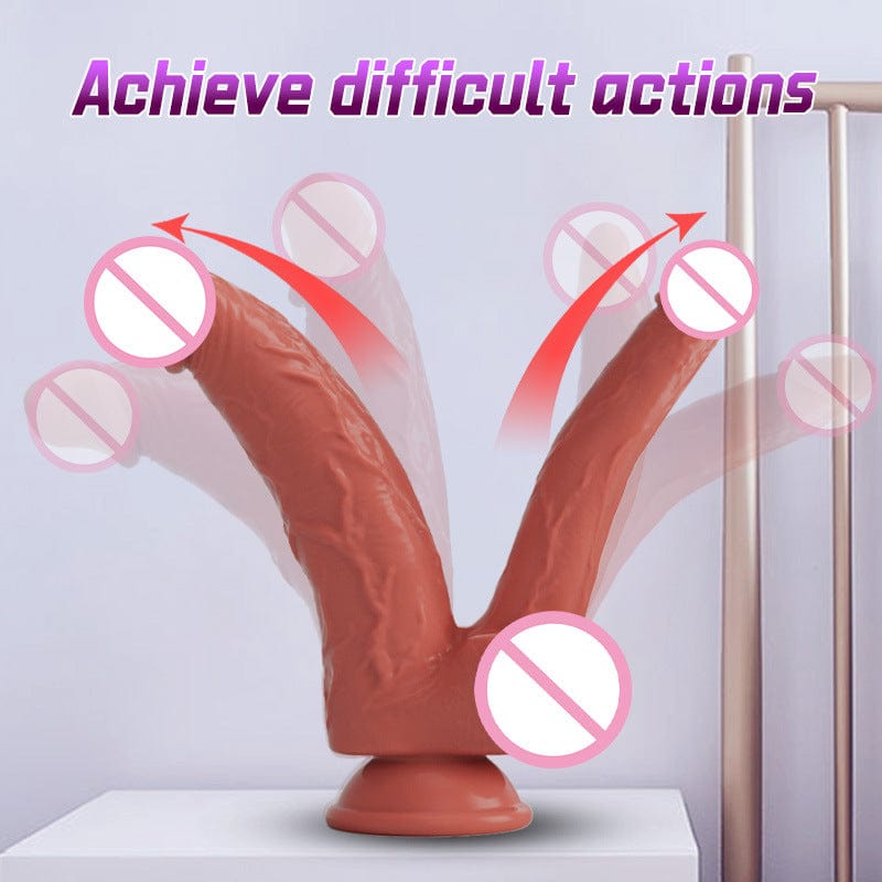 6.69‘’ Dildo Liquid Silicone Super Soft Simulation Penis Sex Masturbator