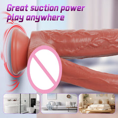 6.69‘’ Dildo Liquid Silicone Super Soft Simulation Penis Sex Masturbator