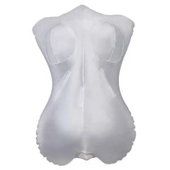 PVC Inflatable Female Half-body Toroso Transparent Model
