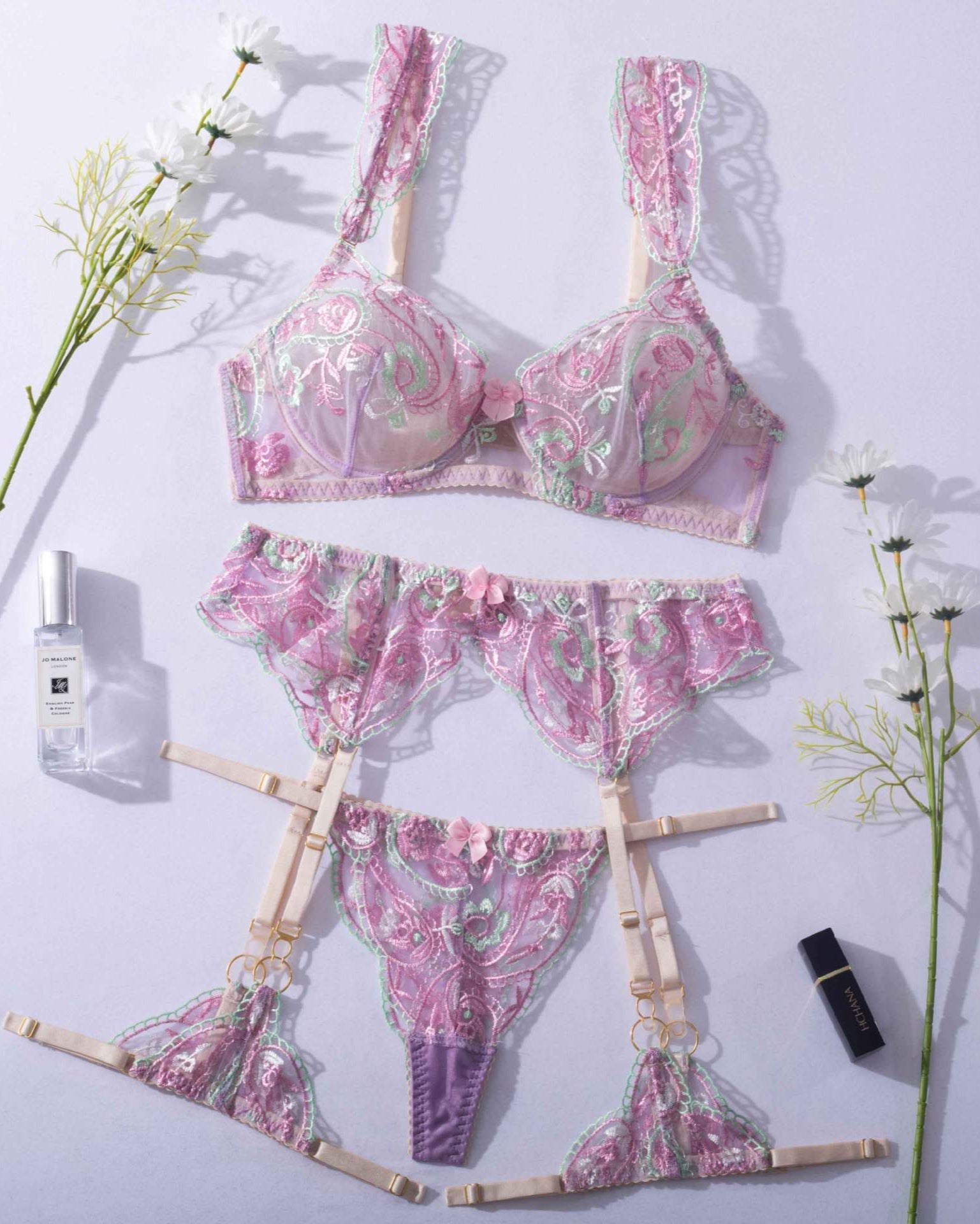Fancy Your Chances - Lace Lingerie Set