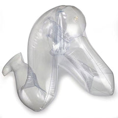 PVC Inflatable Female Half-body Toroso Transparent Model