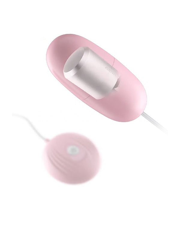 Pellegrace Mini Portable Quiet Auto Pink Shell Design Egg Vibrator