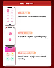 Pellegrace Little Whales APP Remote Controlled Wearable Egg Vibrator