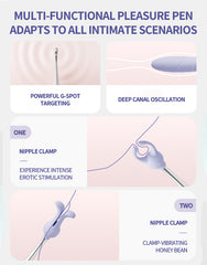 Pellegrace Mysterious Nebula Premium G-spot Climax Pen Clitoral Vibration Stimulator