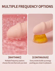 Pellegrace Nun Scepter Penis Glans Rechargeable G-spot Clitoral Stimulator