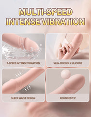 Pellegrace Nun Scepter Penis Glans Rechargeable G-spot Clitoral Stimulator