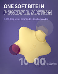 Pellegrace Peach Star Suction Masturbator with Galaxy Projector Light & Storage Box