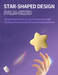 Pellegrace Peach Star Suction Masturbator with Galaxy Projector Light & Storage Box