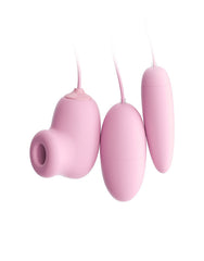 Pellegrace Mini 3-point Playful Vibration Sucking Egg With USB Charging