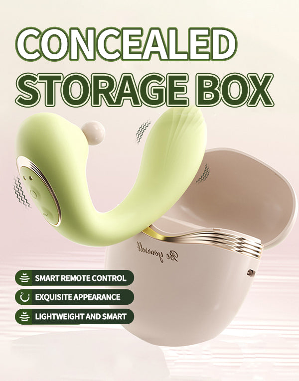 Pellegrace Spring Awakening High-end App Controlled Sucking Vibrator with Storage Box