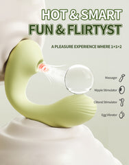 Pellegrace Spring Awakening High-end App Controlled Sucking Vibrator with Storage Box