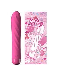 Pellegrace Surge Rechargeable Ribbed Extended Playtime Clitoral Stimulator