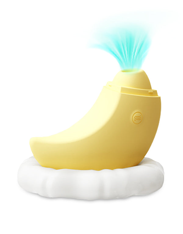 Pellegrace Twilight Moon Sucking Vibrator with Cloud-shaped Ambient Light Base