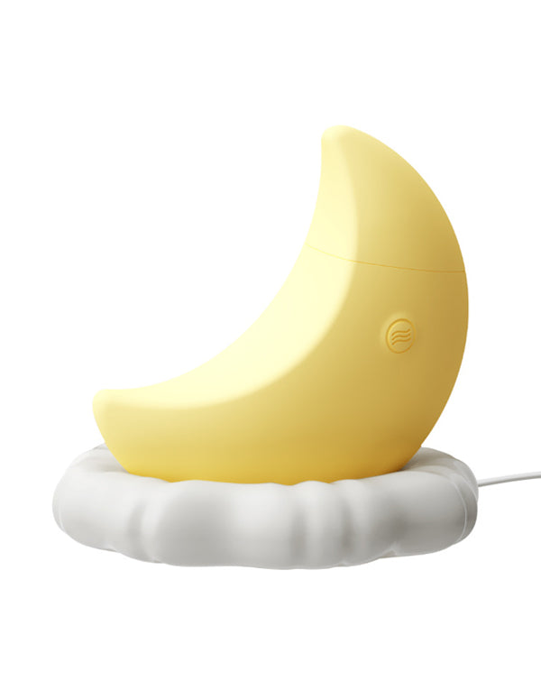 Pellegrace Twilight Moon Sucking Vibrator with Cloud-shaped Ambient Light Base