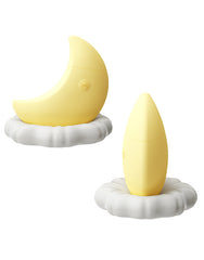 Pellegrace Twilight Moon Sucking Vibrator with Cloud-shaped Ambient Light Base