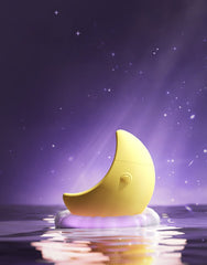 Pellegrace Twilight Moon Sucking Vibrator with Cloud-shaped Ambient Light Base