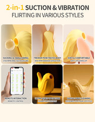 Pellegrace Vitality Bird APP Controlled Suction & Vibration Clitoral Stimulator