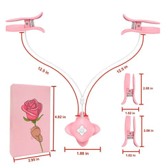 Vibrating Nipple Clamps Nipple Stimulation With Remote Control