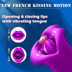Rose Muncher 10 Biting Vibrating Modes Stimulate Nipple Clitoral Women Vibrator