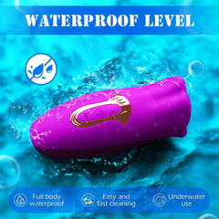 Rose Muncher 10 Biting Vibrating Modes Stimulate Nipple Clitoral Women Vibrator