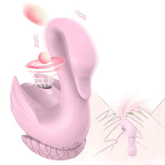Swan Sucking Clitoral Nipple Stimulation Vibrator