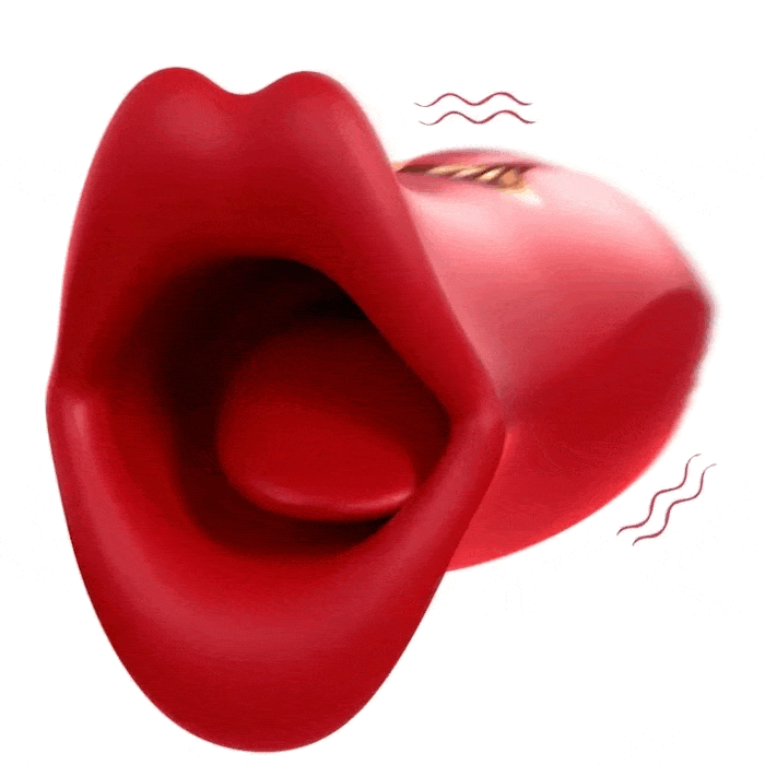 Rose Muncher 10 Biting Vibrating Modes Stimulate Nipple Clitoral Women Vibrator