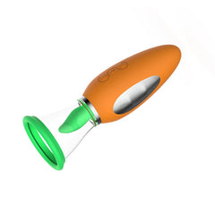 Carrot Vibration Automatic Heating Sucking Tongue Licker Pluggable