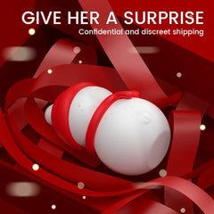 Christmas Snowman Sexual Stimulator 3 Speed And 2 Frequency Vibration Modes Semen Locking Functions