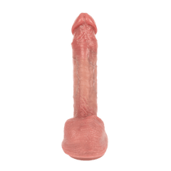 6.1‘’ Realistic Brown Thrusting Dildo Vibrator Remote Control