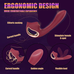 Fashion Masturbation G-spot Stick Sucking Vibrating Stick