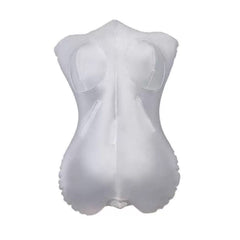 PVC Inflatable Female Half-body Toroso Transparent Model