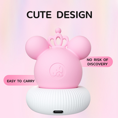 PP Mouse Mini Suction Clitoris Vibrator