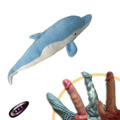 Plush Dildo Machine Thrusting Licking Dildo Machine Sex Toy With Remote Control