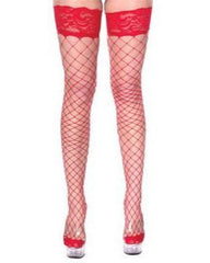 Winnie Fishnet Stockings Black, Red or White